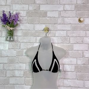 NWT Abercrombie & Fitch Triangle String Bikini Swimsuit Top